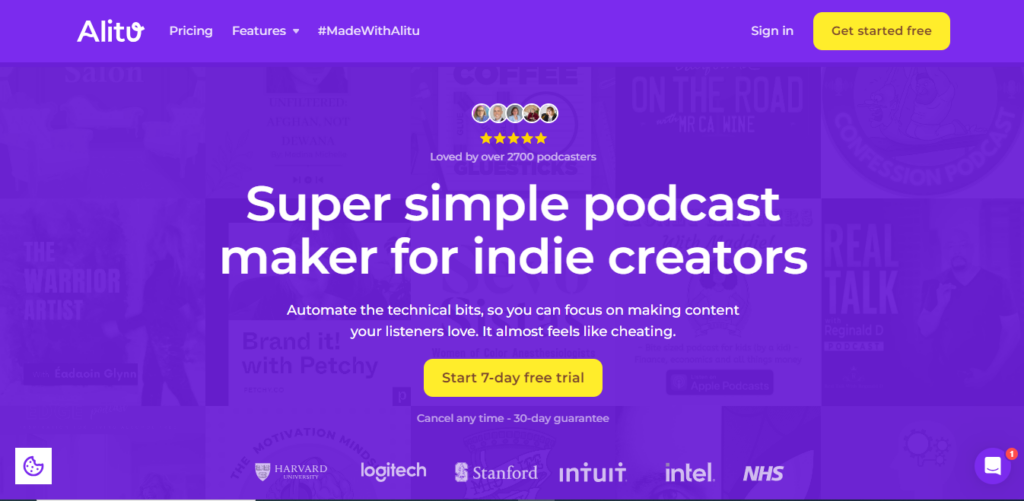 Alitu Podcast Maker - Features, Pricing, Alternative and Review