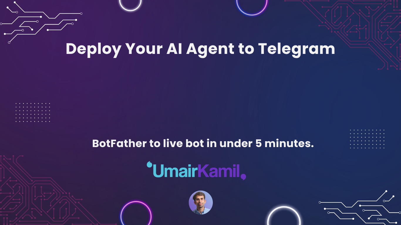 How to Deploy Your AI Agent to Telegram in Minutes